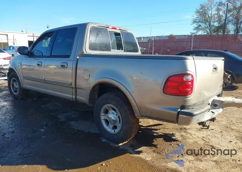 2002 Ford F-150 Lariat/Xlt from USA, damaged, VIN 1FTRW07L32KB59706